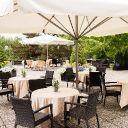 Terrasse Hinterhuber Royal Hotel Fotos