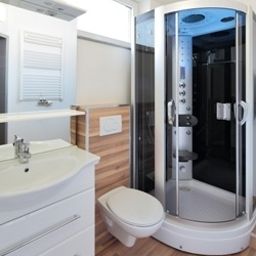 Cuarto de baño Petul Apart Hotel 
