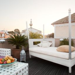 Terrasse Alcoba del Rey de Sevilla Boutique Hotel Fotos