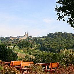 Ausblick Banzer Wald Berggasthof Fotos