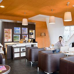 Frühstücksraum im Restaurant Suite Novotel Reims Centre Fotos