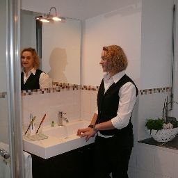Cuarto de baño Vulkanhotel Steffelberg Fotos