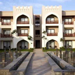 Vista esterna Crowne Plaza Resort SAHARA OASIS PORT GHALIB RESOR Fotos