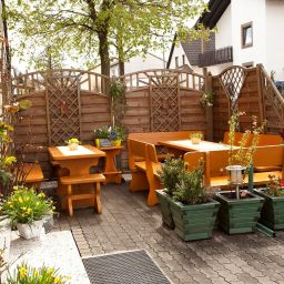 Terrasse Drei Löwen Fotos