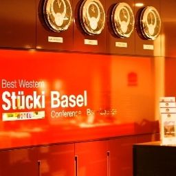 Ресепшен Best Western Hotel Stücki Fotos