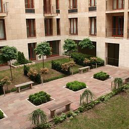 Сад Adler Apartments Fotos