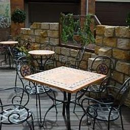 Терраса Toscana Pension Fotos