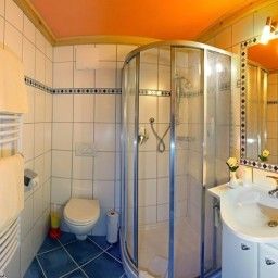 Badezimmer Romantik Aparthotel Sonnleitn Fotos