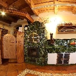 Sala colazione nel ristorante Mahleruv Penzion Na Hradbach Fotos