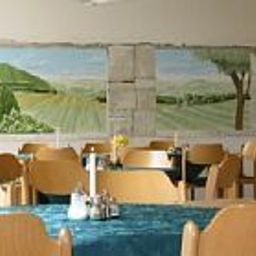 Salle du petit-déjeuner Rennsteigblick Garni Fotos
