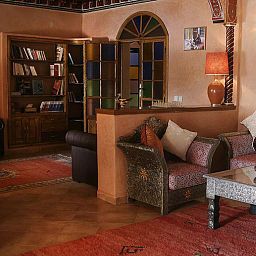 Vue intérieure Kasbah Dar Ilham Fotos