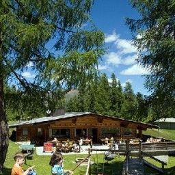 Panorama Hofelet-Alm Hütte Fotos
