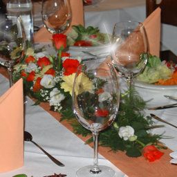 Sala colazione nel ristorante Walchseer Hof Fotos