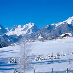 Widok z hotelu Sonnfeld Gasthof Fotos