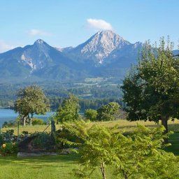 Ausblick Seepark Drobollach Pension Fotos