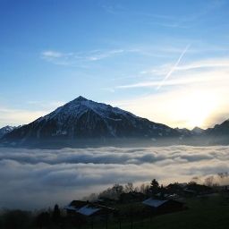 Ausblick Panorama Tsang Fotos