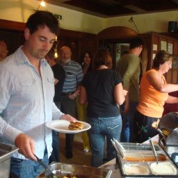 Buffet Wandergasthof zur Haltestelle Wandern Mühlviertel Fotos
