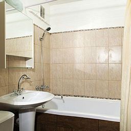 Bathroom Kvart Apartments Kievskaya Fotos