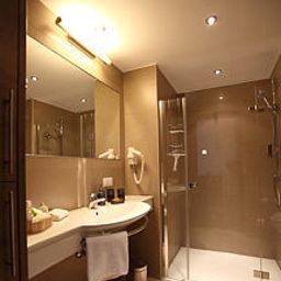 Camera da bagno Feckl's Apart-Hotel Fotos