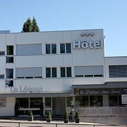 Vue extérieure Le Leman Hotel Fotos