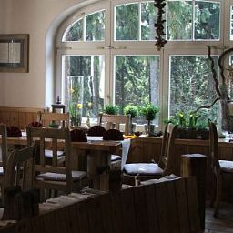 Sala colazione nel ristorante Bergwirtschaft Bieleboh Bergbaude und Hotel Fotos