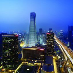 Exterior view Shangri-La China World Summit Wing Fotos