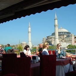Terrasse ARES HOTEL SULTANAHMET Special Fotos