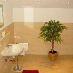 Cuarto de baño Appartement Philipp Pension Fotos