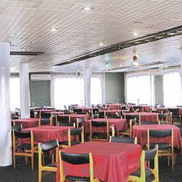 Sala de desayuno en el restaurante Jerusalem Panorama Fotos