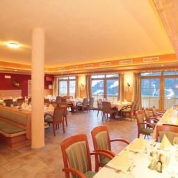 Sala colazione nel ristorante Jaga-Alm Fotos