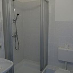 Camera da bagno Am Lindenhof Self-Check-In Fotos