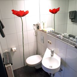 Camera da bagno Hubert Schwarz Gästehaus Fotos
