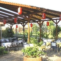 Terrasse Panda Hotel Darmsheim Fotos