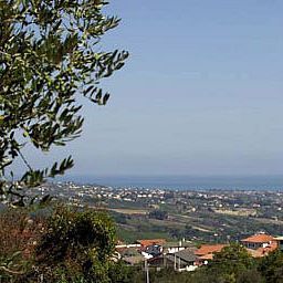 Vue Il Dito e La Luna Fotos