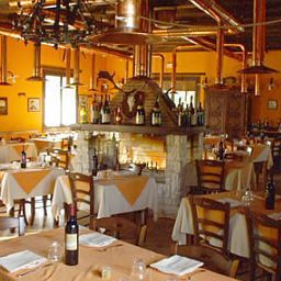 Salle du petit-déjeuner située dans le restaurant Il Dito e La Luna Fotos