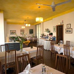 Sala śniadaniowa w restauracji Albergo Villa Edera Fotos
