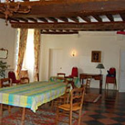 Widok wewnątrz Manoir de Rouessé 3 épis gites de France Fotos