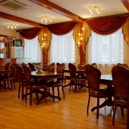 Salle du petit-déjeuner située dans le restaurant Bagration Fotos