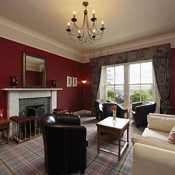Vista all'interno Loch Ness Country House Hotel Fotos
