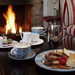 Vista all'interno Loch Ness Country House Hotel Fotos