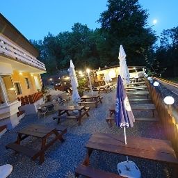 Terrasse Eiserner Anton Fotos