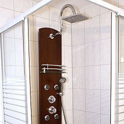 Camera da bagno Koeln-Appartments Zollstock Fotos