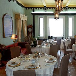 Salle du petit-déjeuner située dans le restaurant Villa Dorata Fotos