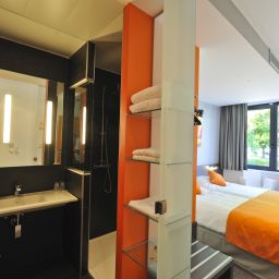 Badezimmer Comfort Hotel Strasbourg Athena Spa Fotos