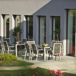 Terrasse Comfort Hotel Strasbourg Athena Spa Fotos