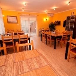 Sala colazione nel ristorante Willa Mewa Fotos