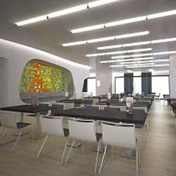 Sala de desayuno en el restaurante Innside Barcelona Fotos