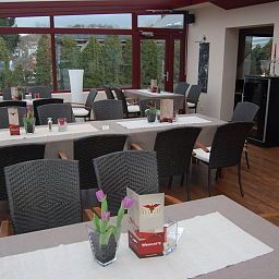 Frühstücksraum im Restaurant Neuzeit Fotos