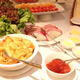 Frühstücksraum im Restaurant NamNgu Hotel Fotos