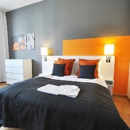 Junior-Suite Sky Hotel Apartments Stockholm Fotos